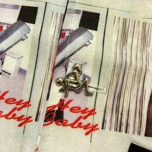 Adult Female Stars Polaroid Vintage 90’s Knob Ryder Bowling Shirt - Picture 4 of 6